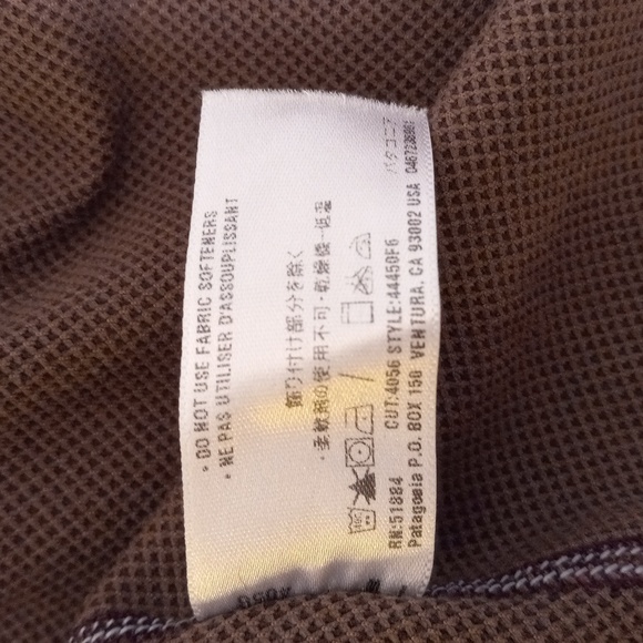 Patagonia S Brown Performance Base Layer - Picture 10 of 10